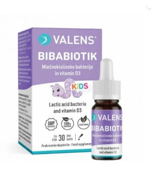 Valens БибаБиотик + D3 капки